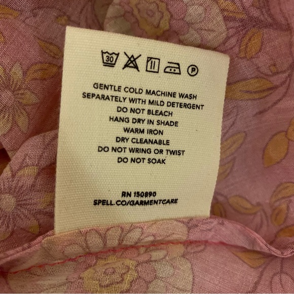 NWOT Spell & The Gypsy Collective Small Utopia Blouse - Picture 10 of 15